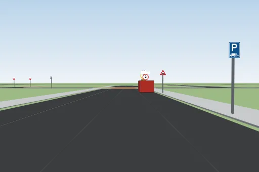Gevaarherkenning: een inzittende die een portier naar de rijbaan opent (RVV 1990 art. 19).